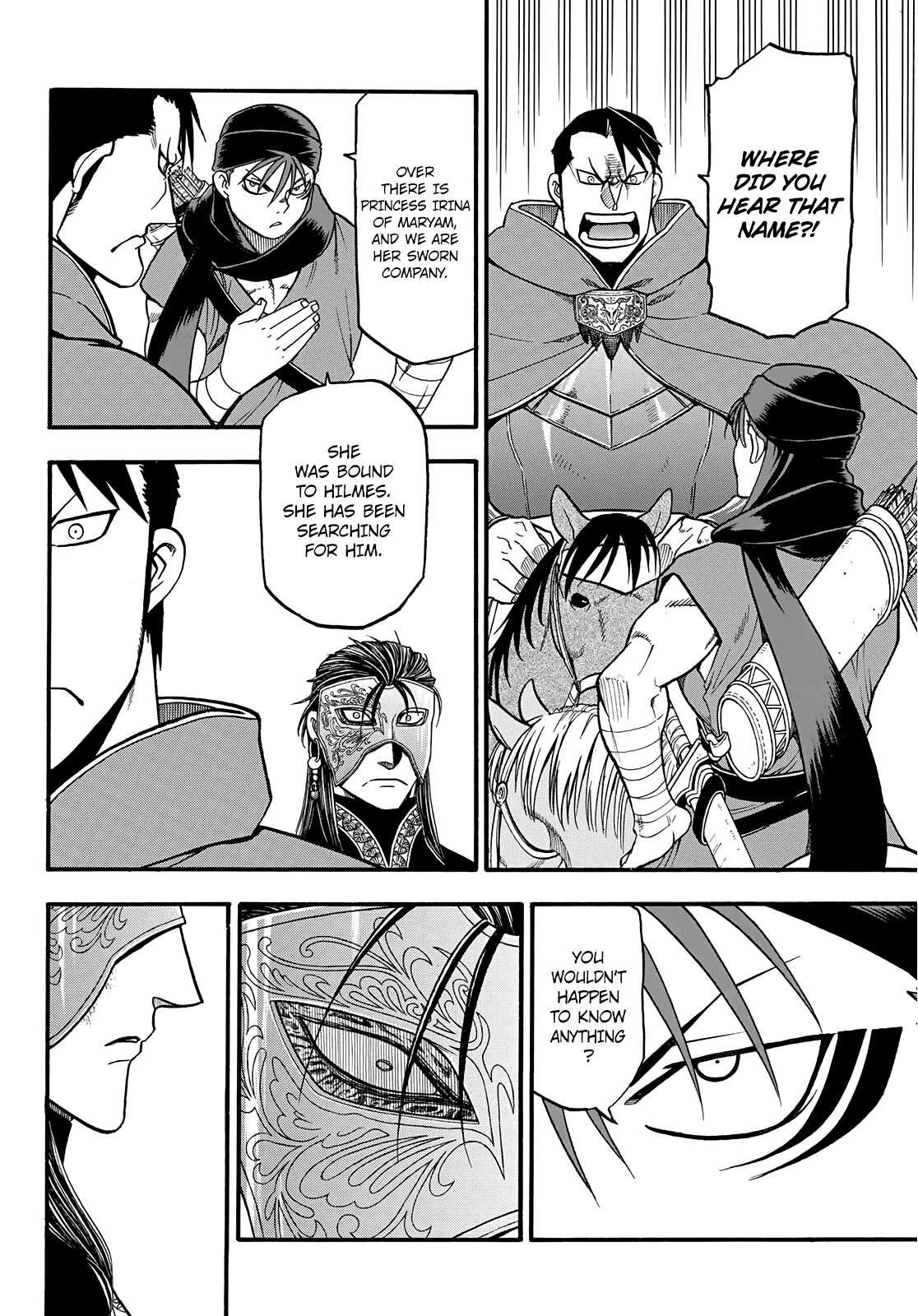Arslan Senki (ARAKAWA Hiromu) Chapter 89 page 11 - Chapter 89: Recollections of Yesteryear.