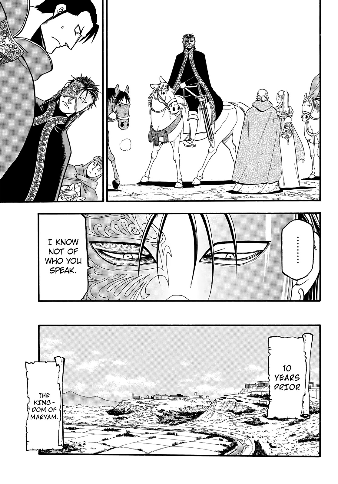 Arslan Senki (ARAKAWA Hiromu) Chapter 89 page 14 - Chapter 89: Recollections of Yesteryear.
