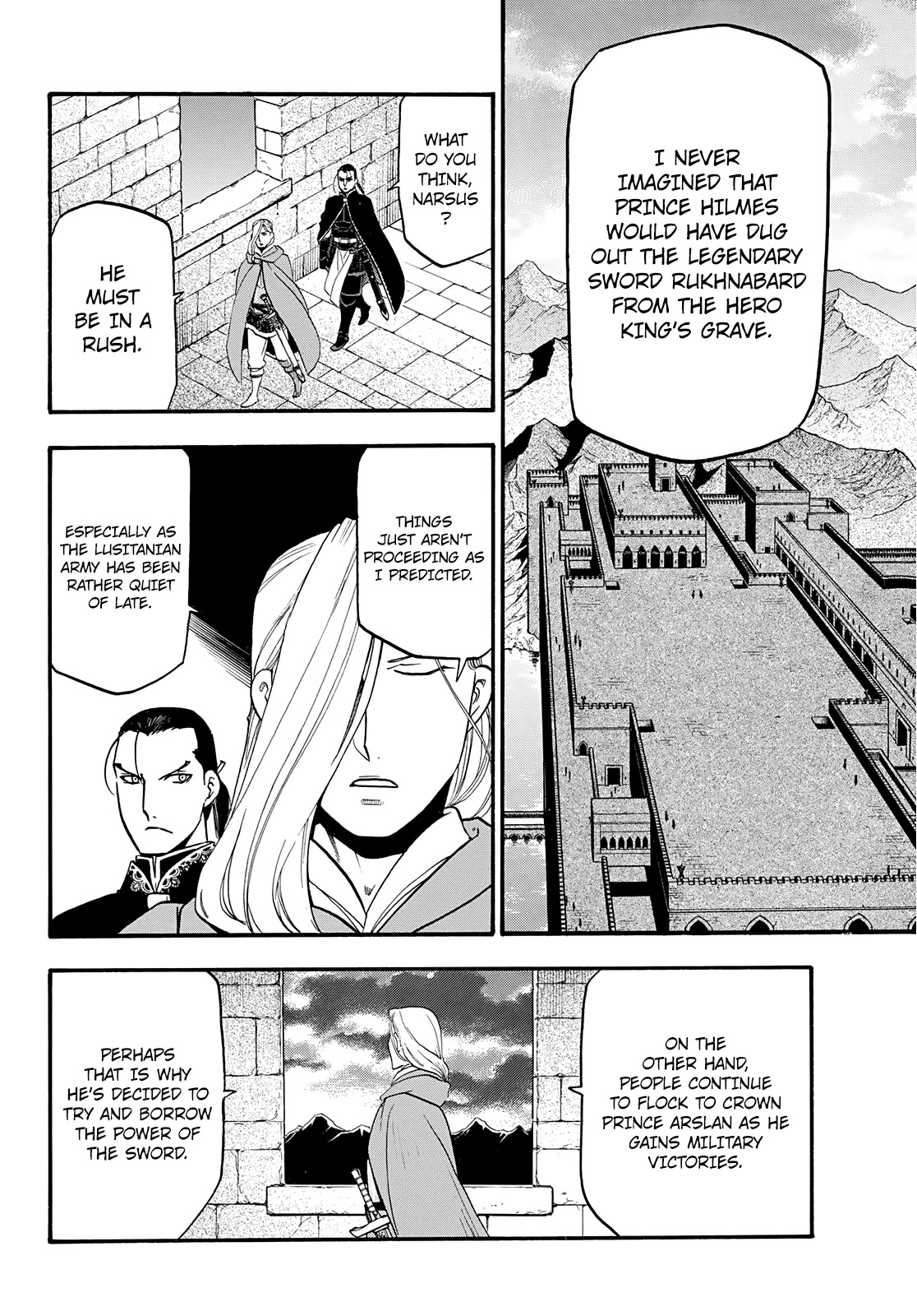 Arslan Senki (ARAKAWA Hiromu) Chapter 89 page 3 - Chapter 89: Recollections of Yesteryear.