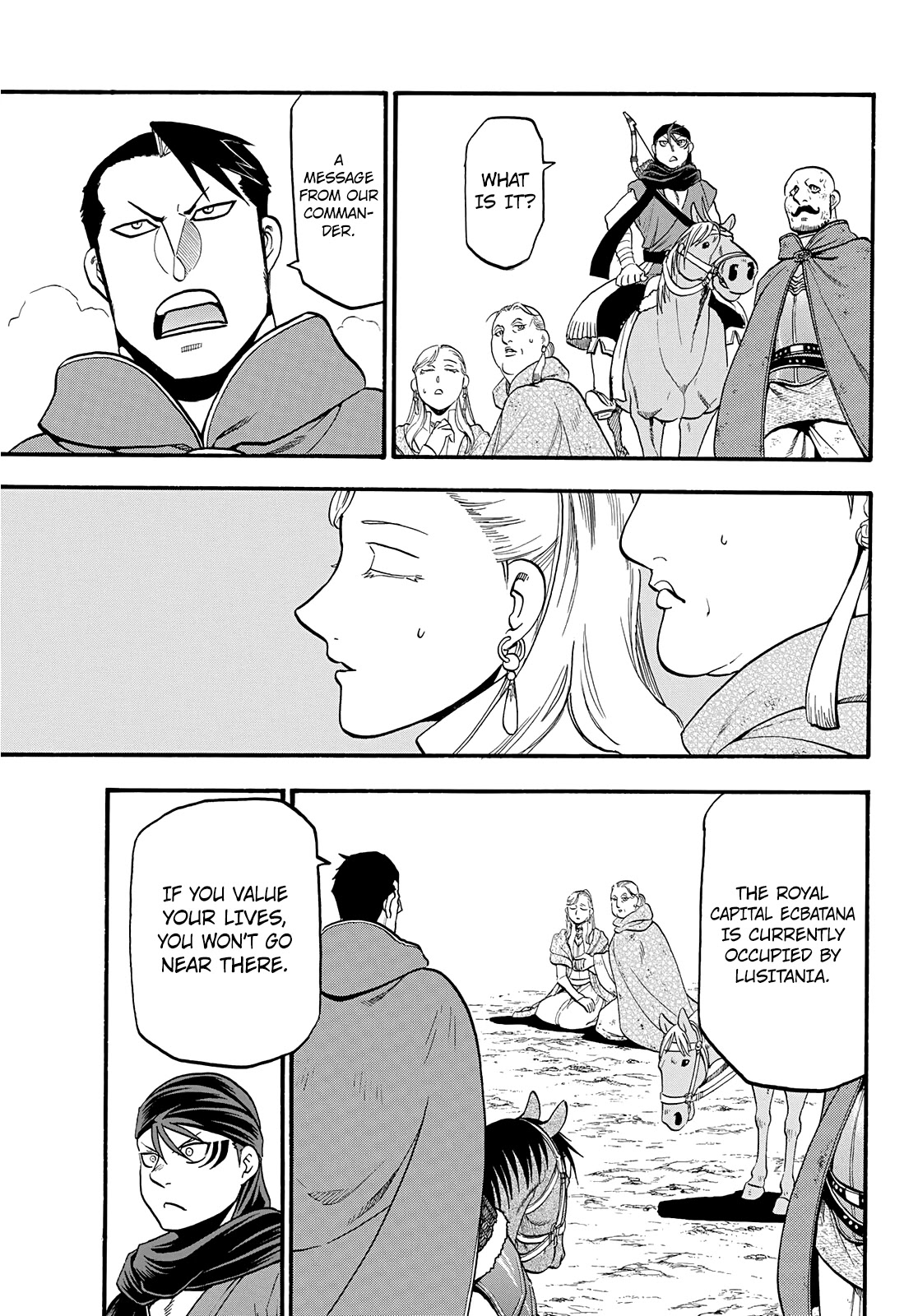 Arslan Senki (ARAKAWA Hiromu) Chapter 90 page 4 - Chapter 90: The End of the March
