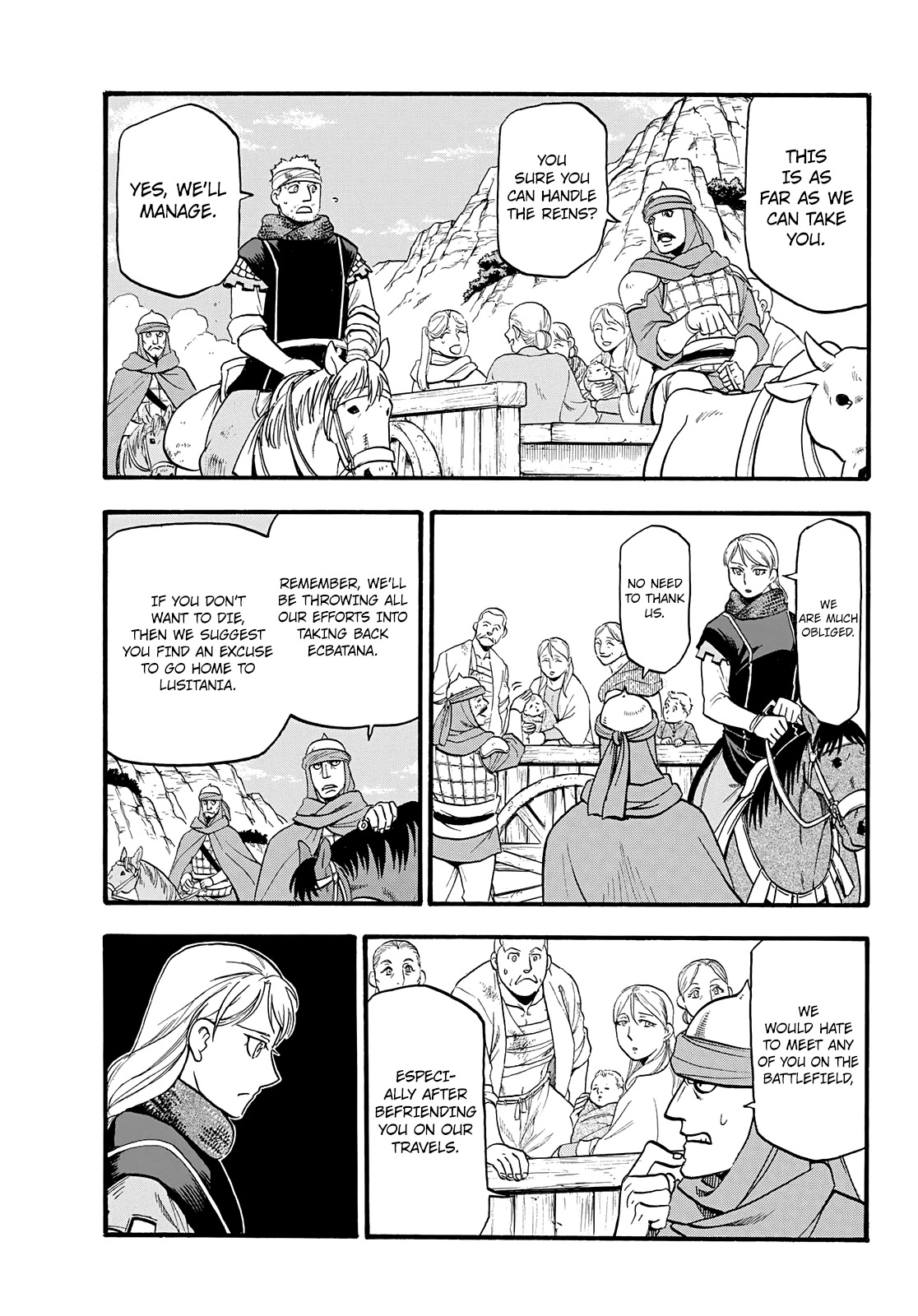 Arslan Senki (ARAKAWA Hiromu) Chapter 90 page 8 - Chapter 90: The End of the March