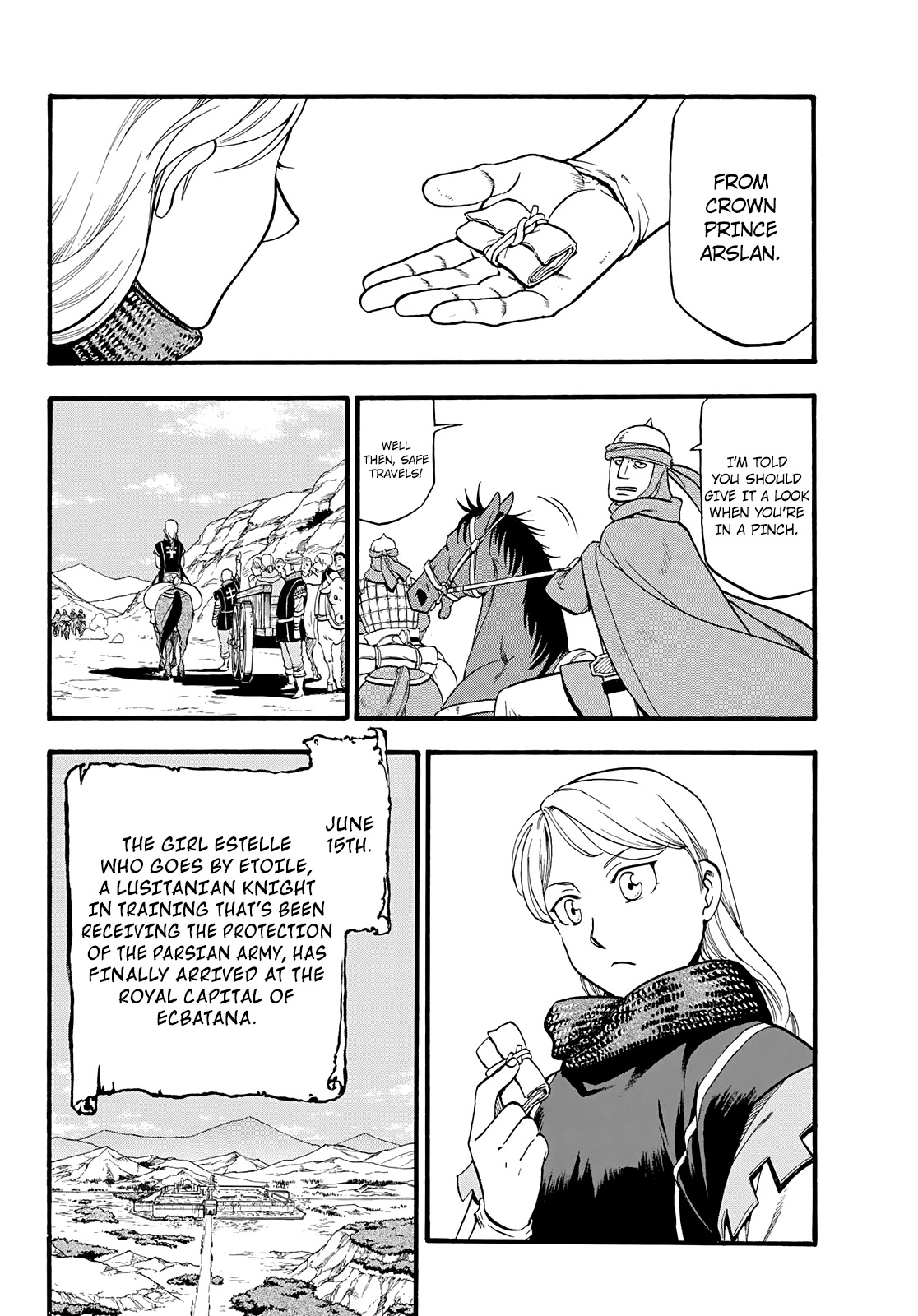 Arslan Senki (ARAKAWA Hiromu) Chapter 90 page 9 - Chapter 90: The End of the March
