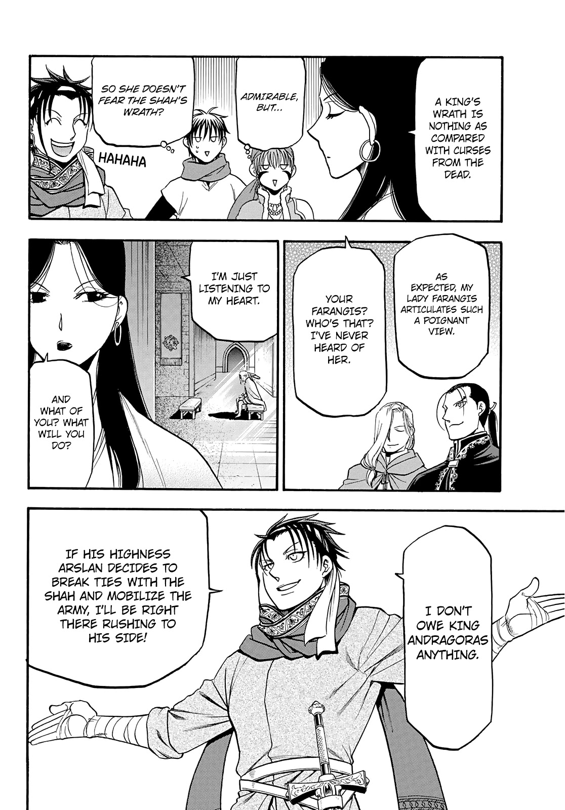 Arslan Senki (ARAKAWA Hiromu) Chapter 91 page 11 - Chapter 91: The One And Only Shah of Pars