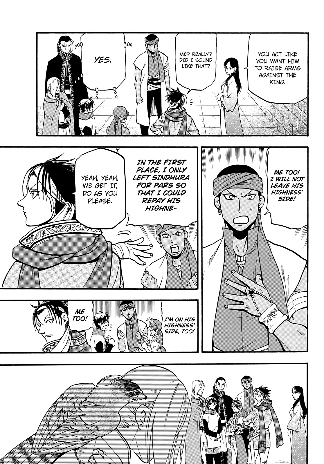 Arslan Senki (ARAKAWA Hiromu) Chapter 91 page 12 - Chapter 91: The One And Only Shah of Pars