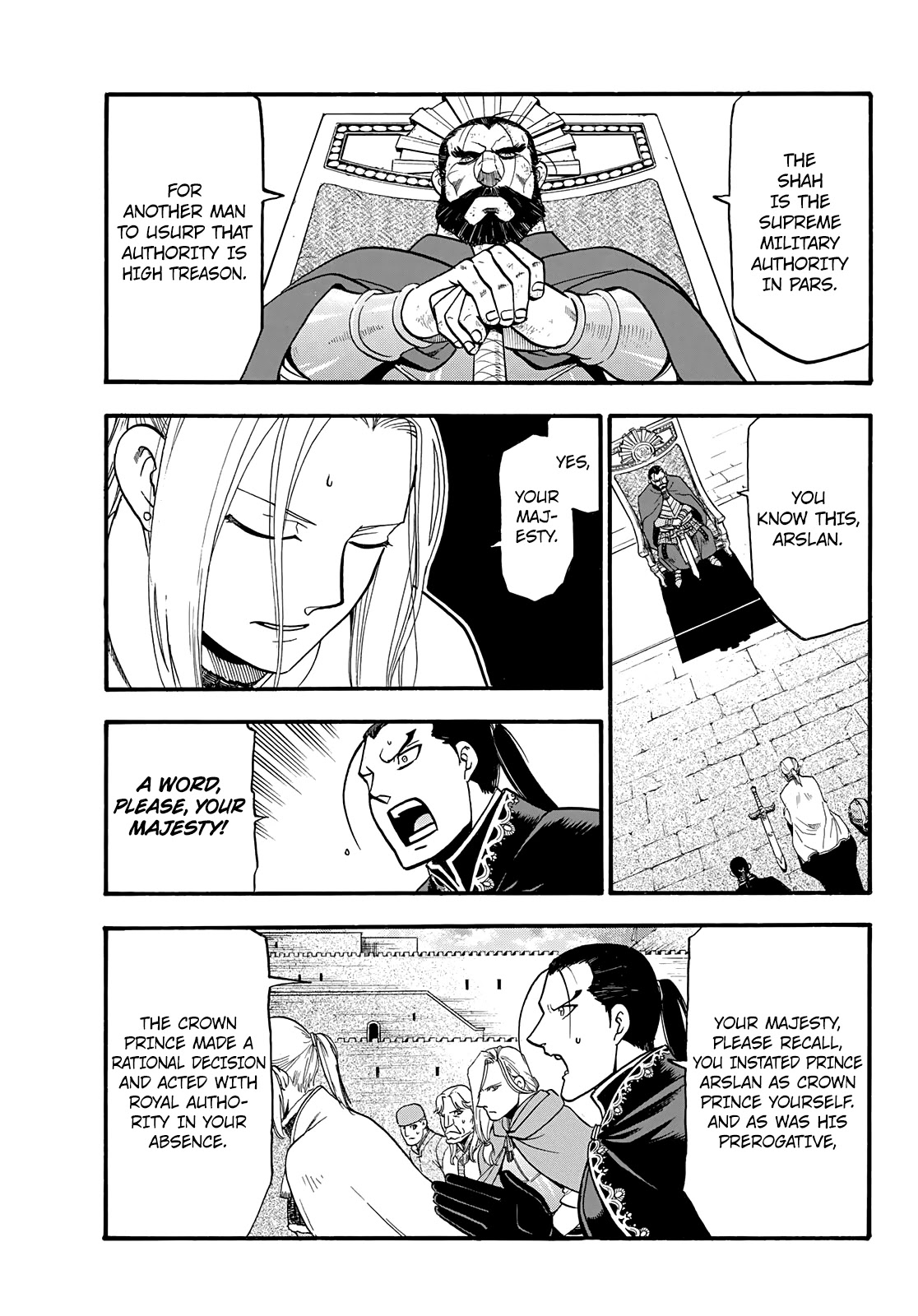Arslan Senki (ARAKAWA Hiromu) Chapter 91 page 16 - Chapter 91: The One And Only Shah of Pars
