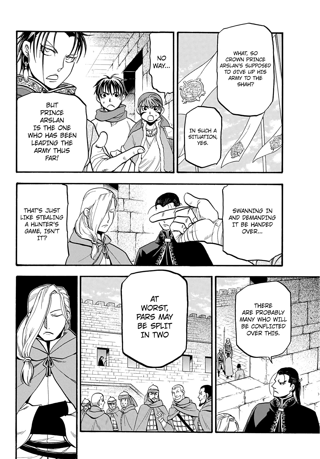 Arslan Senki (ARAKAWA Hiromu) Chapter 91 page 9 - Chapter 91: The One And Only Shah of Pars