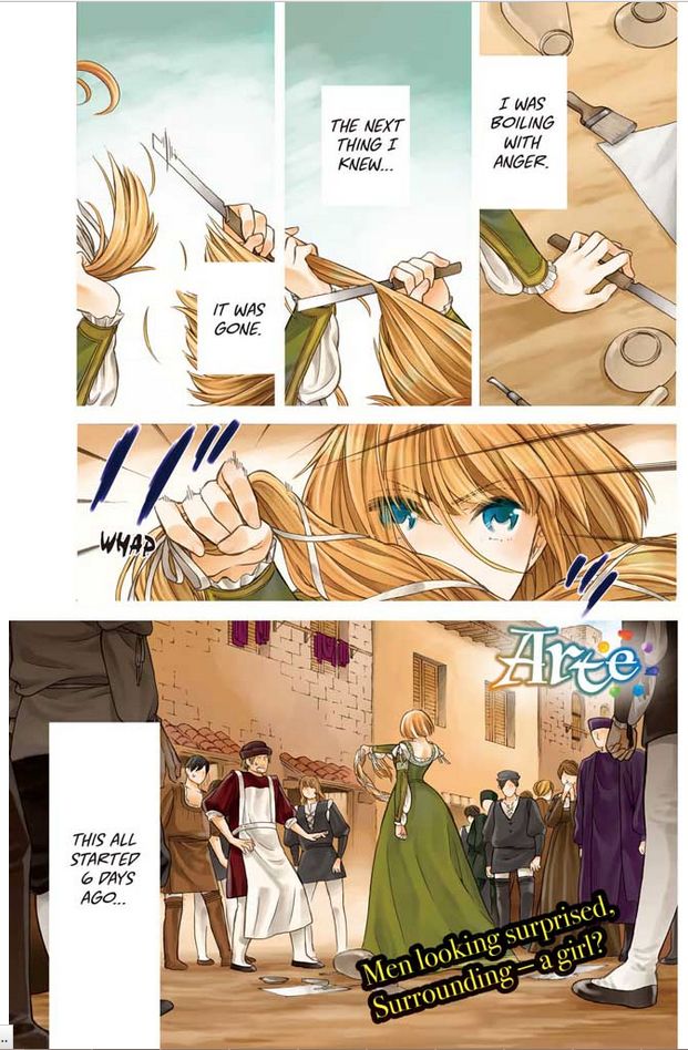 Arte Chapter 1 page 1 - Chapter 1
