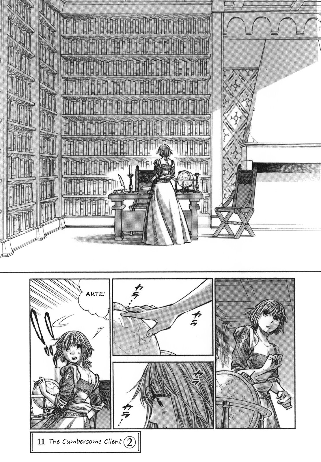 Arte Chapter 11 page 2 - Chapter 11: The Cumbersome Client, Part 2