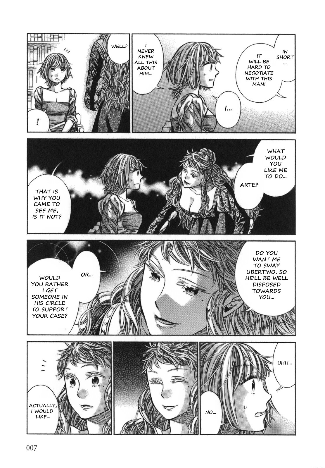 Arte Chapter 11 page 6 - Chapter 11: The Cumbersome Client, Part 2