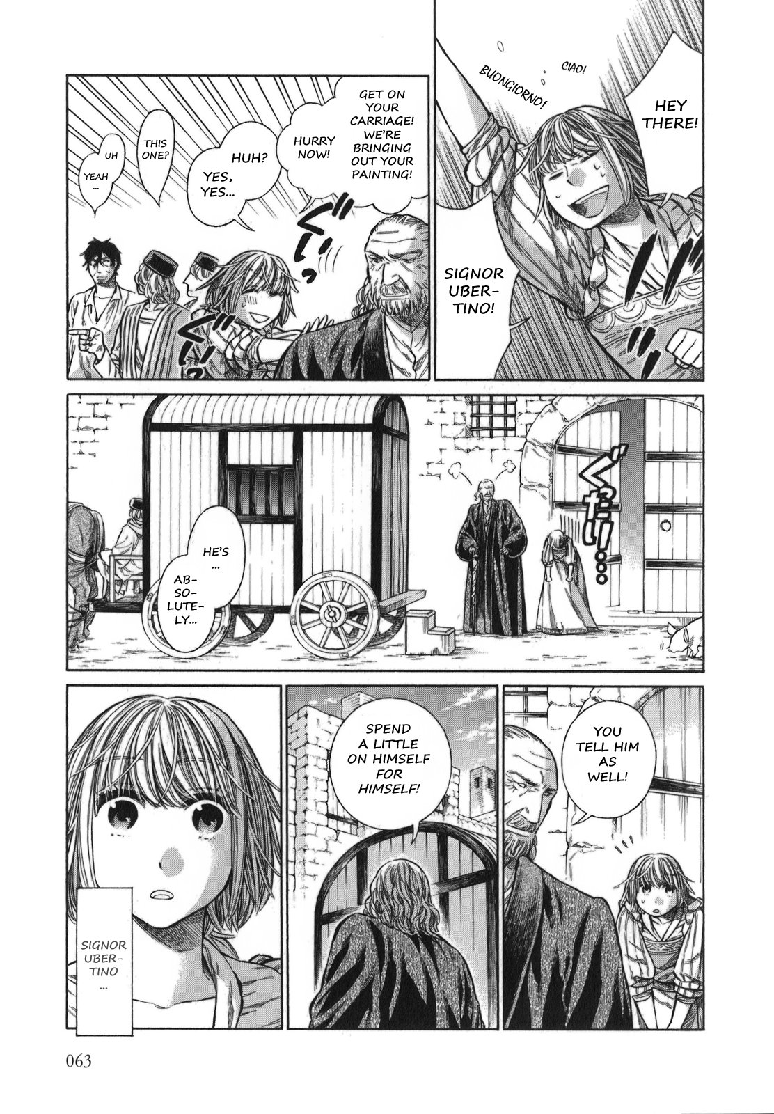 Arte Chapter 12 page 28 - Chapter 12: The Cumbersome Client, Part 3