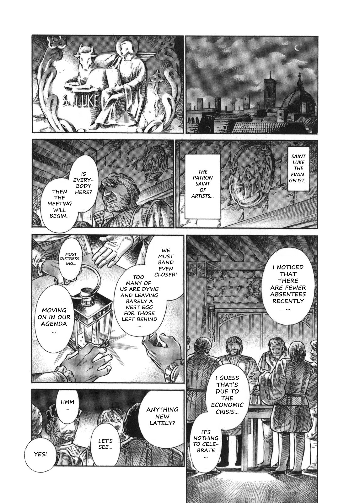 Arte Chapter 13 page 24 - Chapter 13: The Guild, Part 1