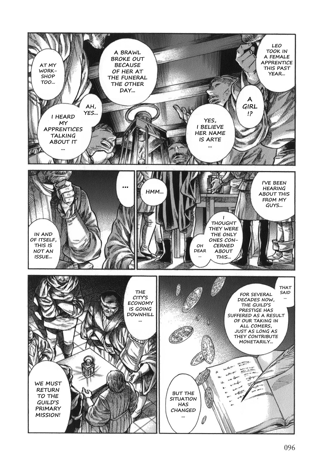 Arte Chapter 13 page 25 - Chapter 13: The Guild, Part 1