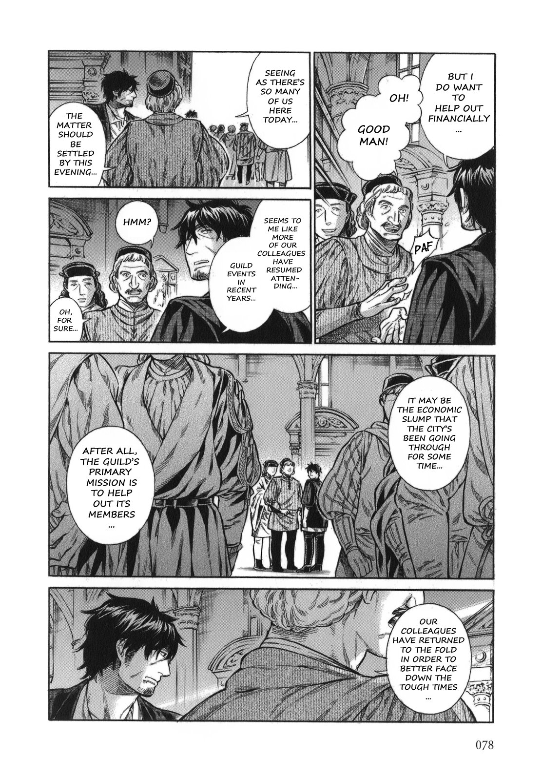 Arte Chapter 13 page 7 - Chapter 13: The Guild, Part 1