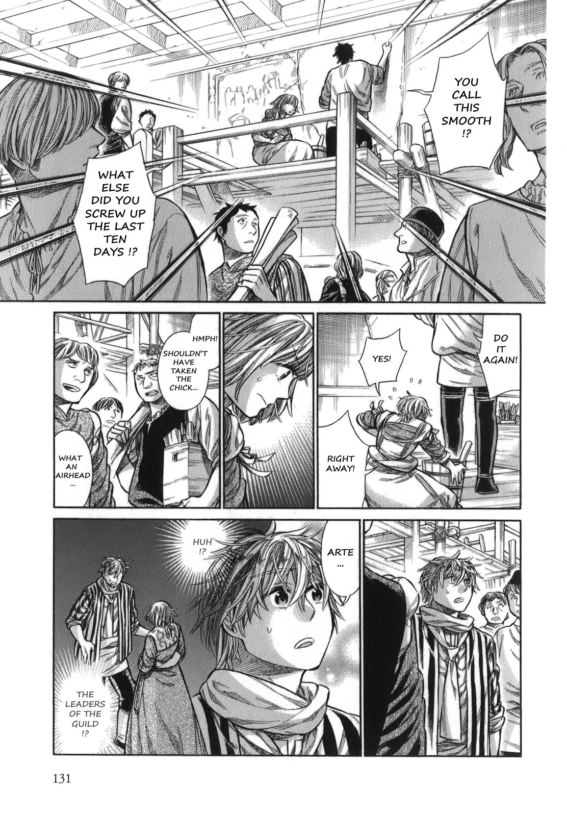 Arte Chapter 14 page 24 - Chapter 14: The Guild, Part 2