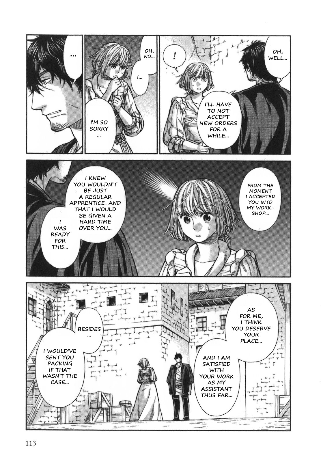 Arte Chapter 14 page 6 - Chapter 14: The Guild, Part 2