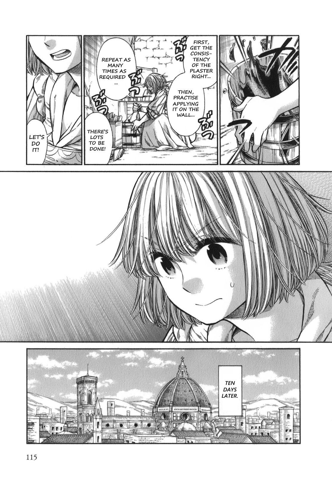 Arte Chapter 14 page 8 - Chapter 14: The Guild, Part 2