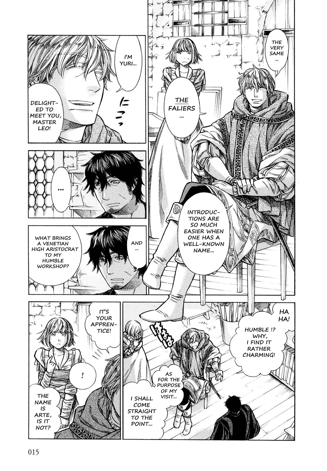 Arte Chapter 16 page 14 - Chapter 16: The Nobleman Of Venice, Part 1