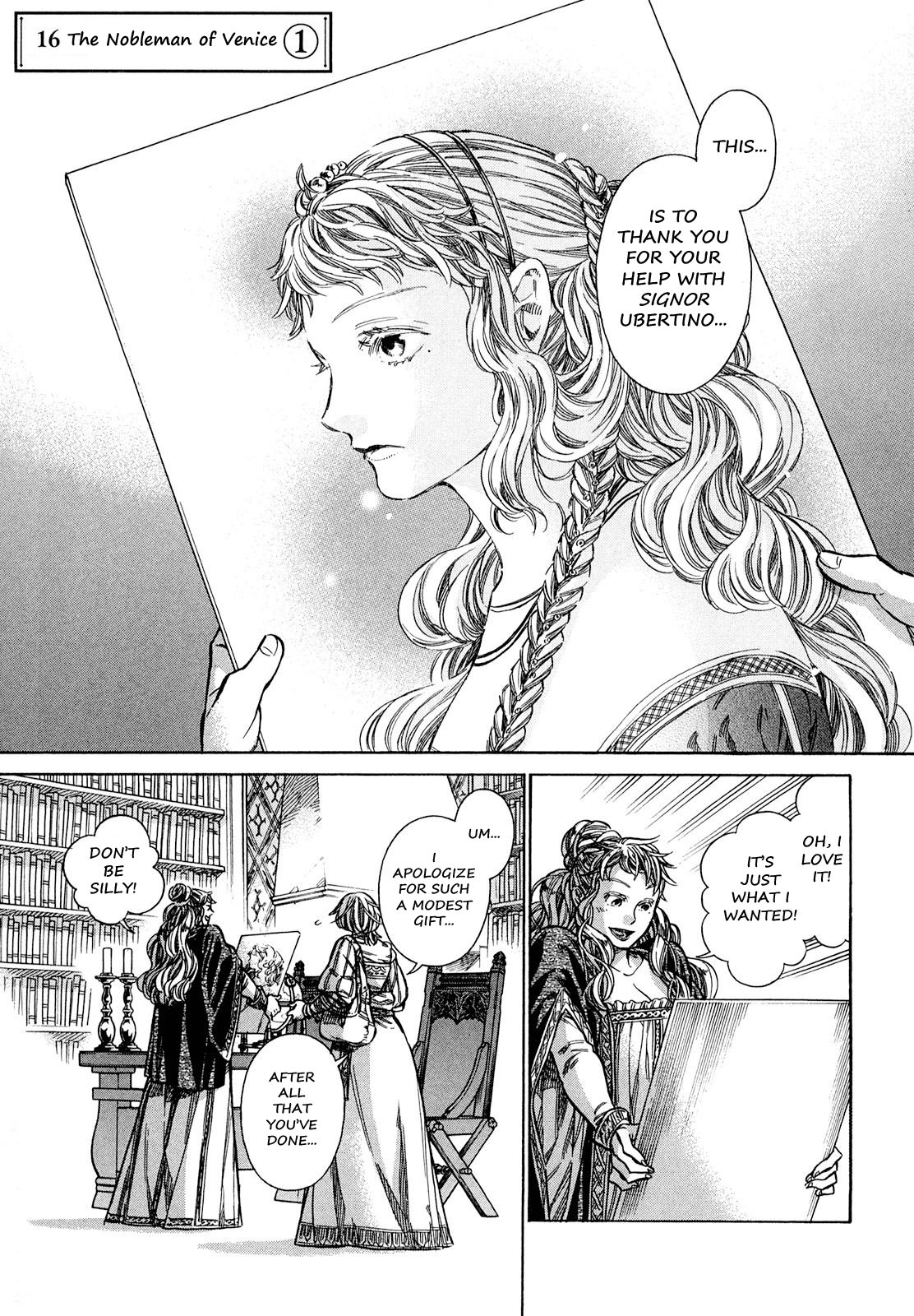 Arte Chapter 16 page 2 - Chapter 16: The Nobleman Of Venice, Part 1