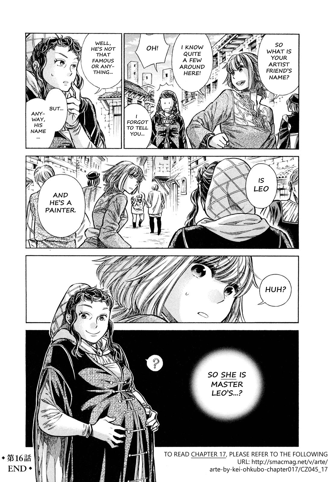 Arte Chapter 16 page 37 - Chapter 16: The Nobleman Of Venice, Part 1