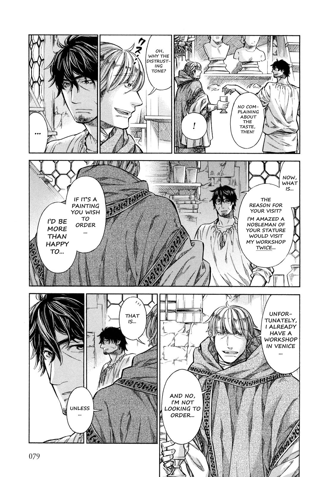 Arte Chapter 18 page 4 - Chapter 18: The Nobleman Of Venice, Part 3