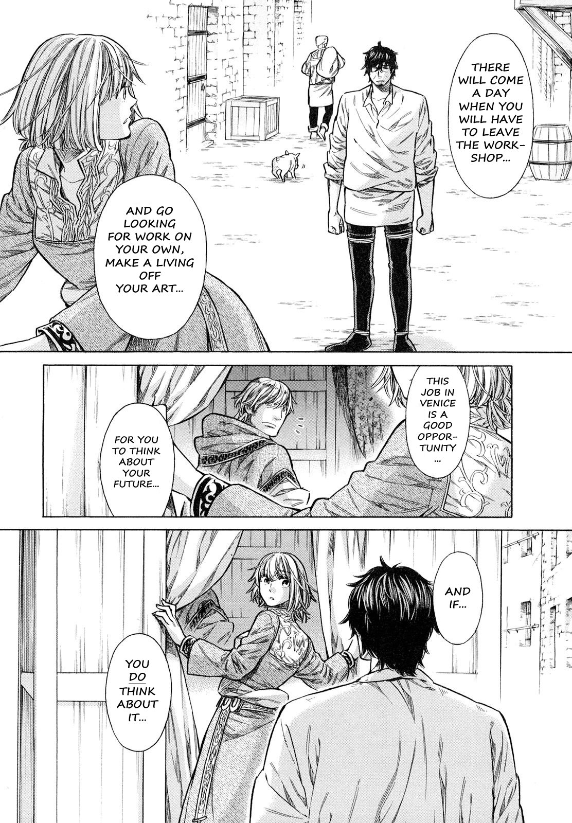Arte Chapter 19 page 15 - Chapter 19: Goodbyes