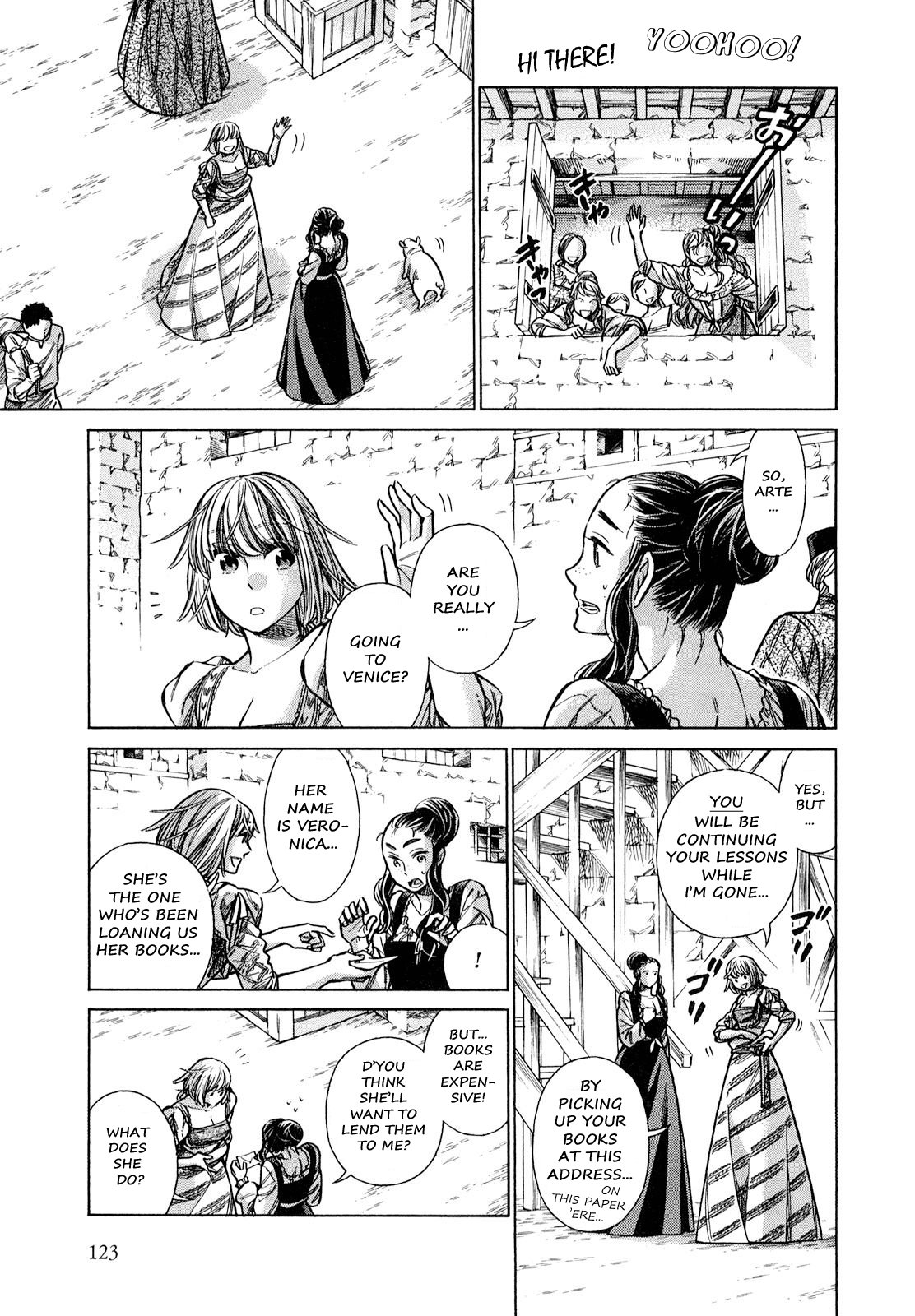 Arte Chapter 19 page 8 - Chapter 19: Goodbyes
