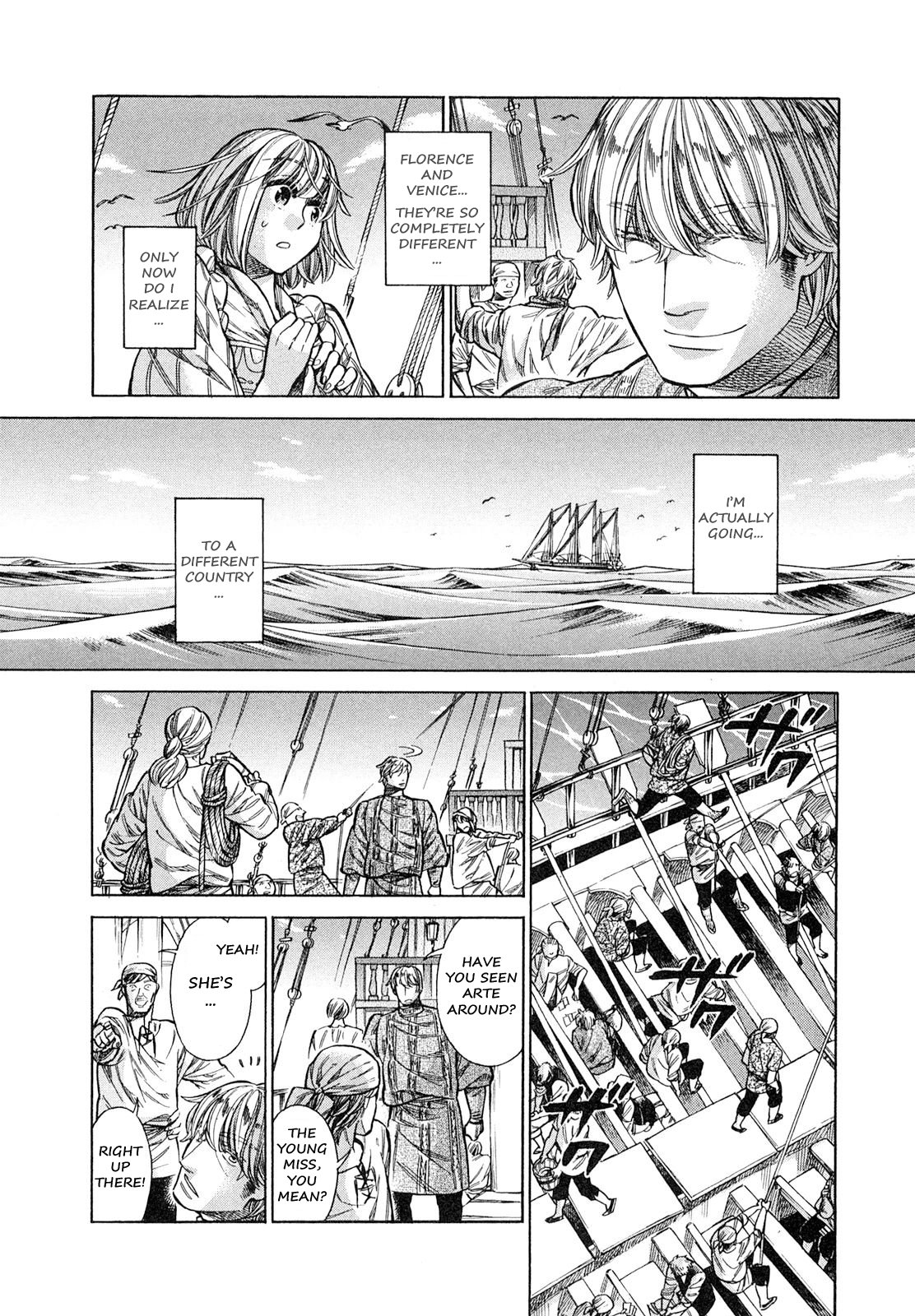 Arte Chapter 20 page 15 - Chapter 20: The Route By Sea