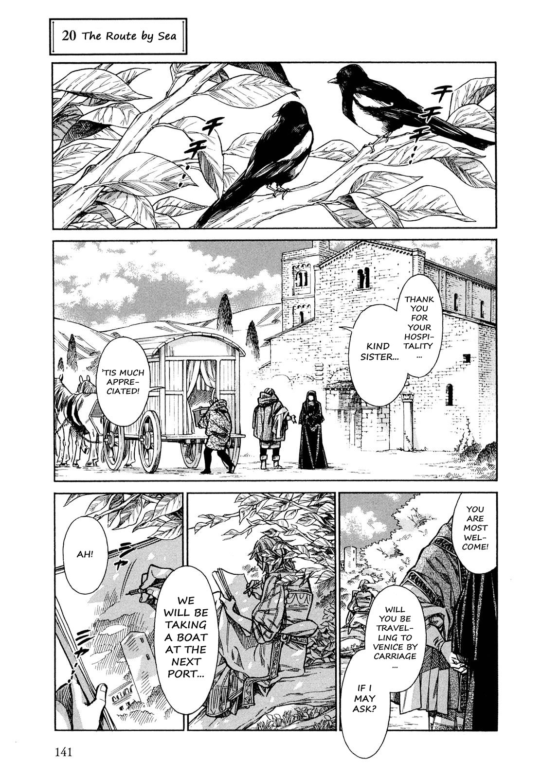 Arte Chapter 20 page 2 - Chapter 20: The Route By Sea