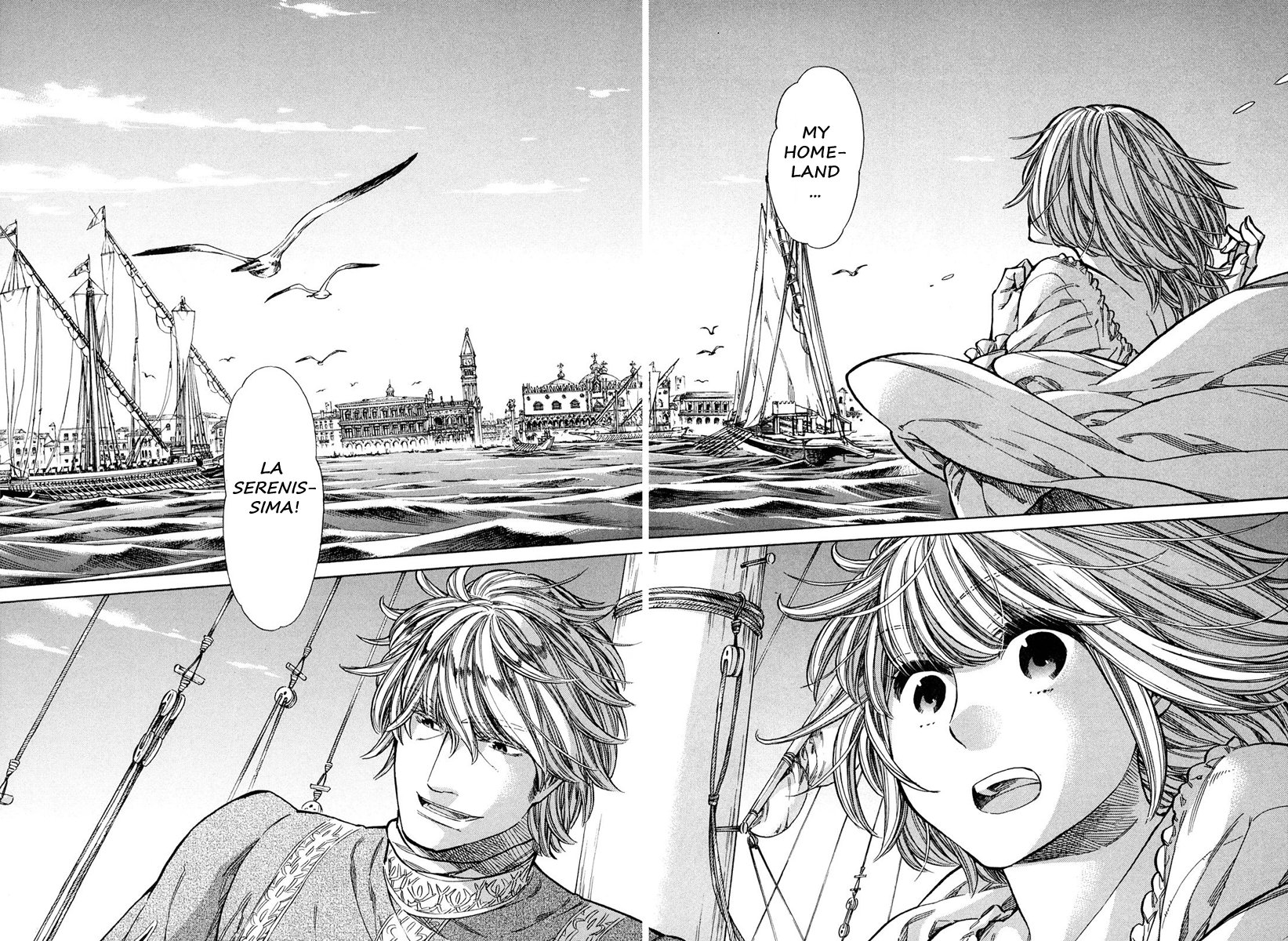Arte Chapter 20 page 33 - Chapter 20: The Route By Sea