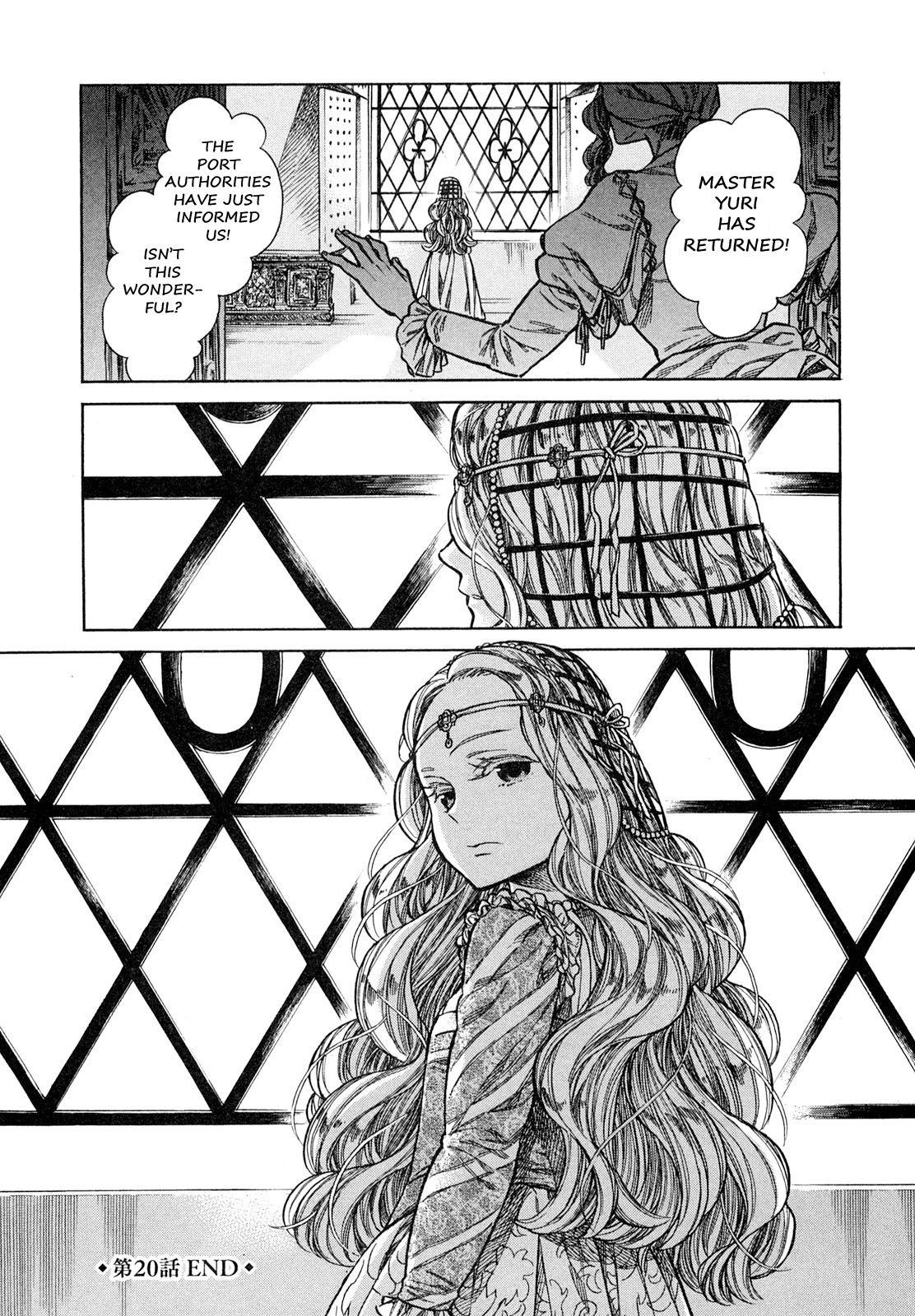 Arte Chapter 20 page 36 - Chapter 20: The Route By Sea