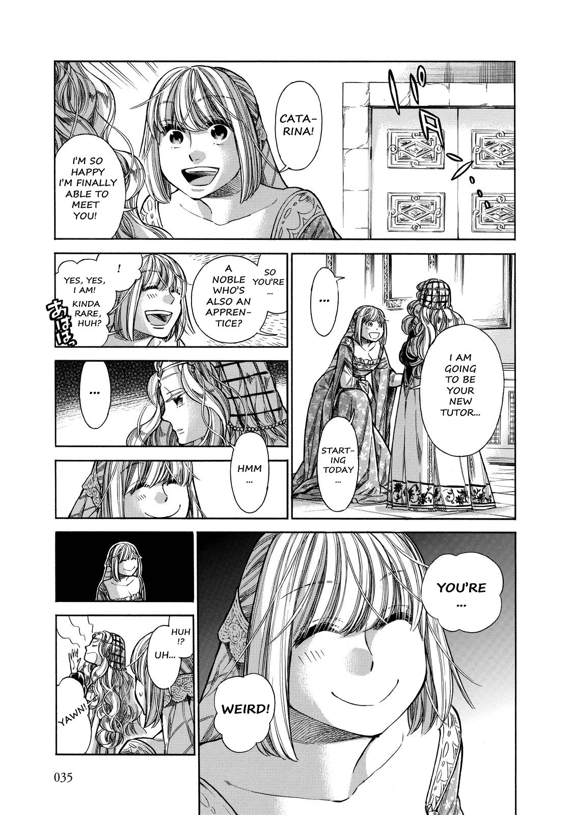 Arte Chapter 21 page 33 - Chapter 21: A New Place