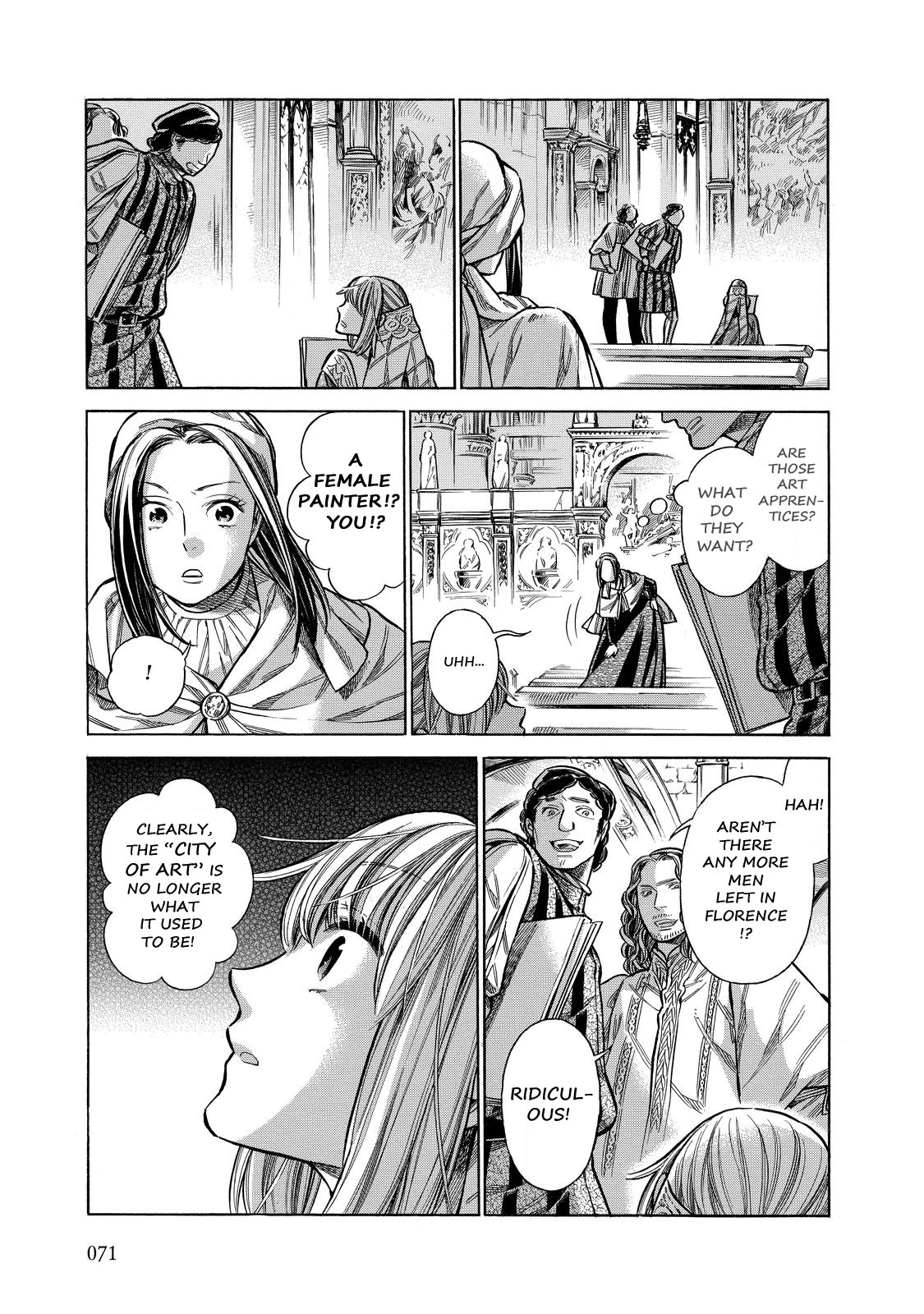 Arte Chapter 22 page 34 - Chapter 22: That Little Pest, Part 1