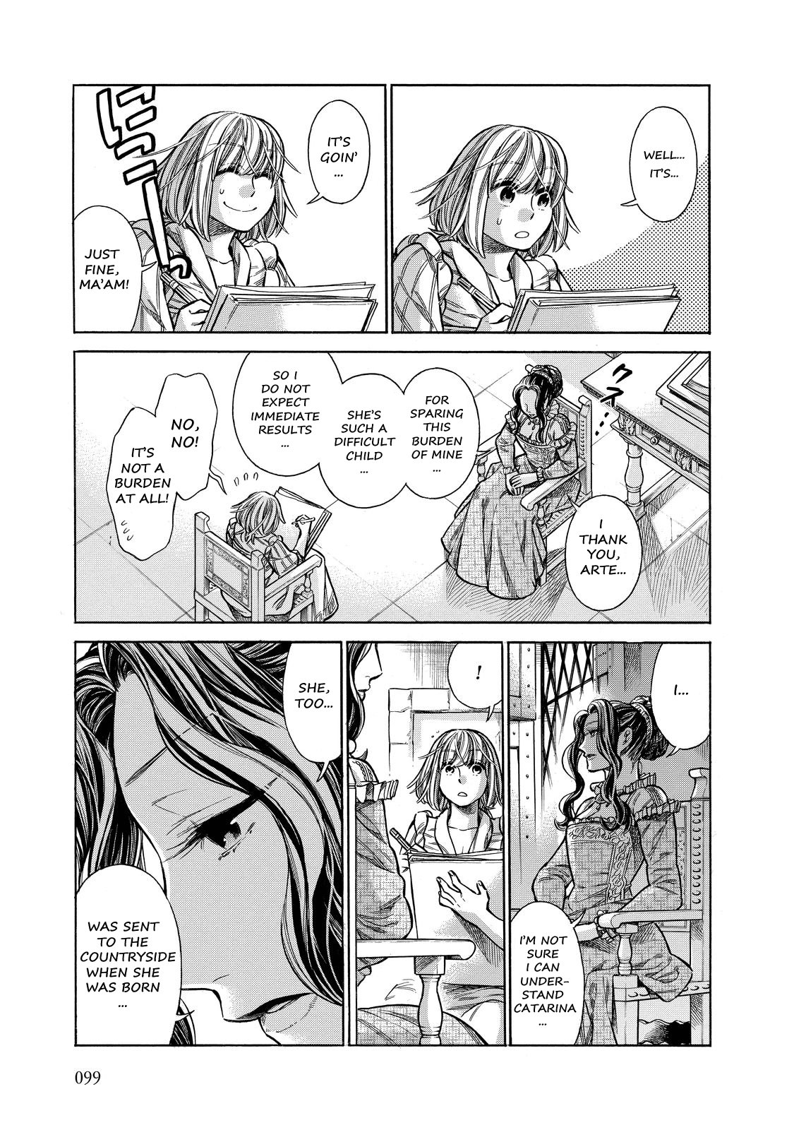 Arte Chapter 23 page 22 - Chapter 23: That Little Pest, Part 2