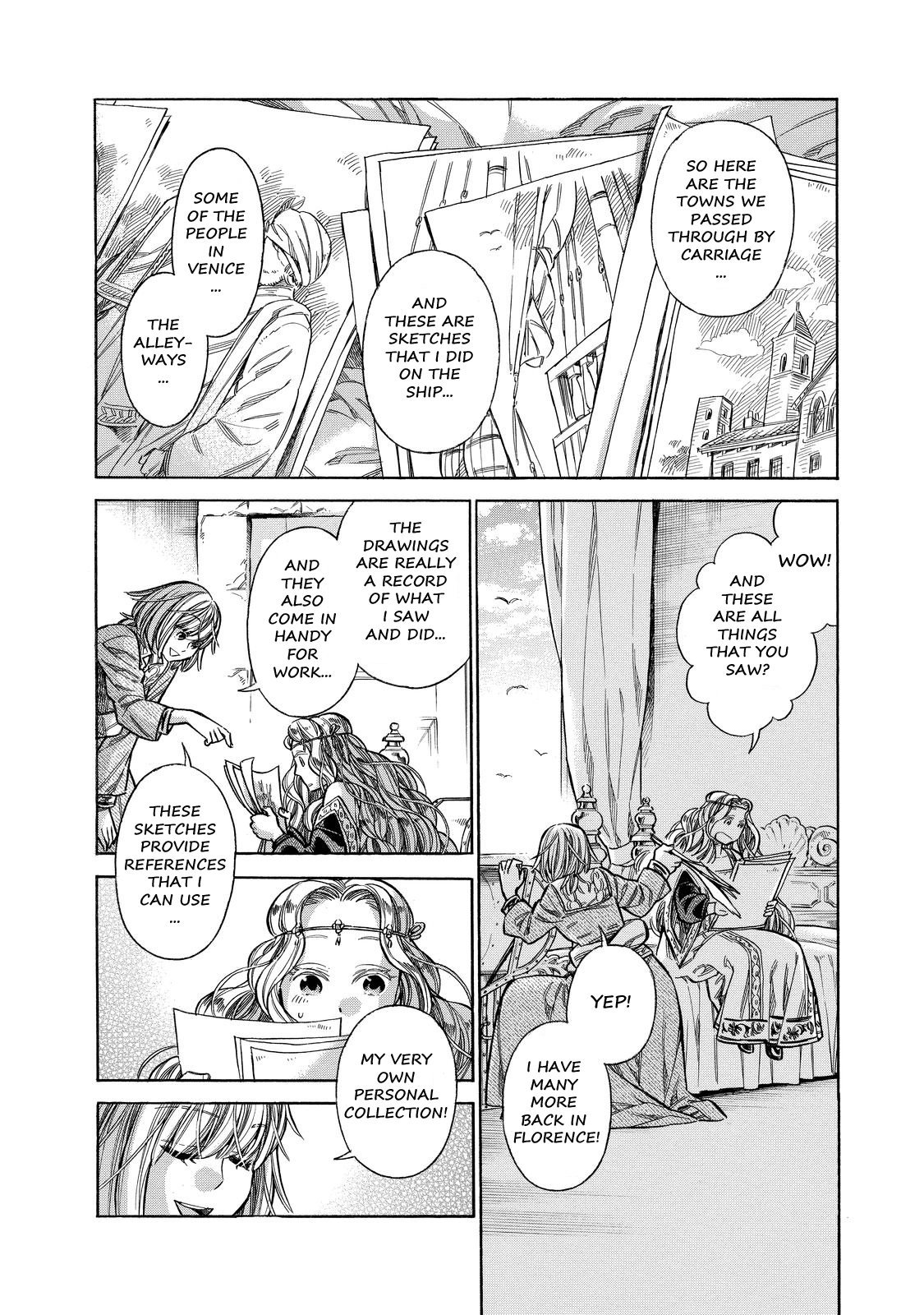 Arte Chapter 24 page 27 - Chapter 24: The Secret