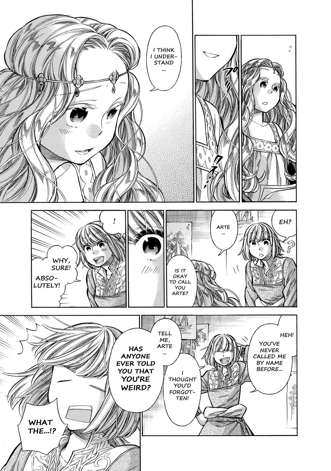 Arte Chapter 24 page 30 - Chapter 24: The Secret