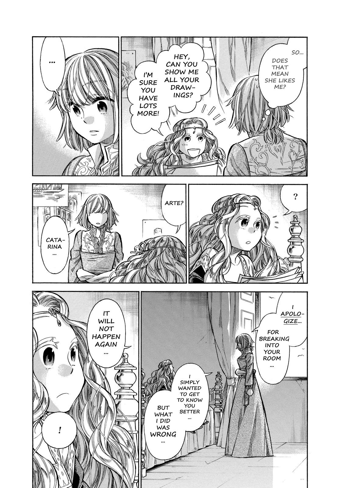 Arte Chapter 24 page 32 - Chapter 24: The Secret