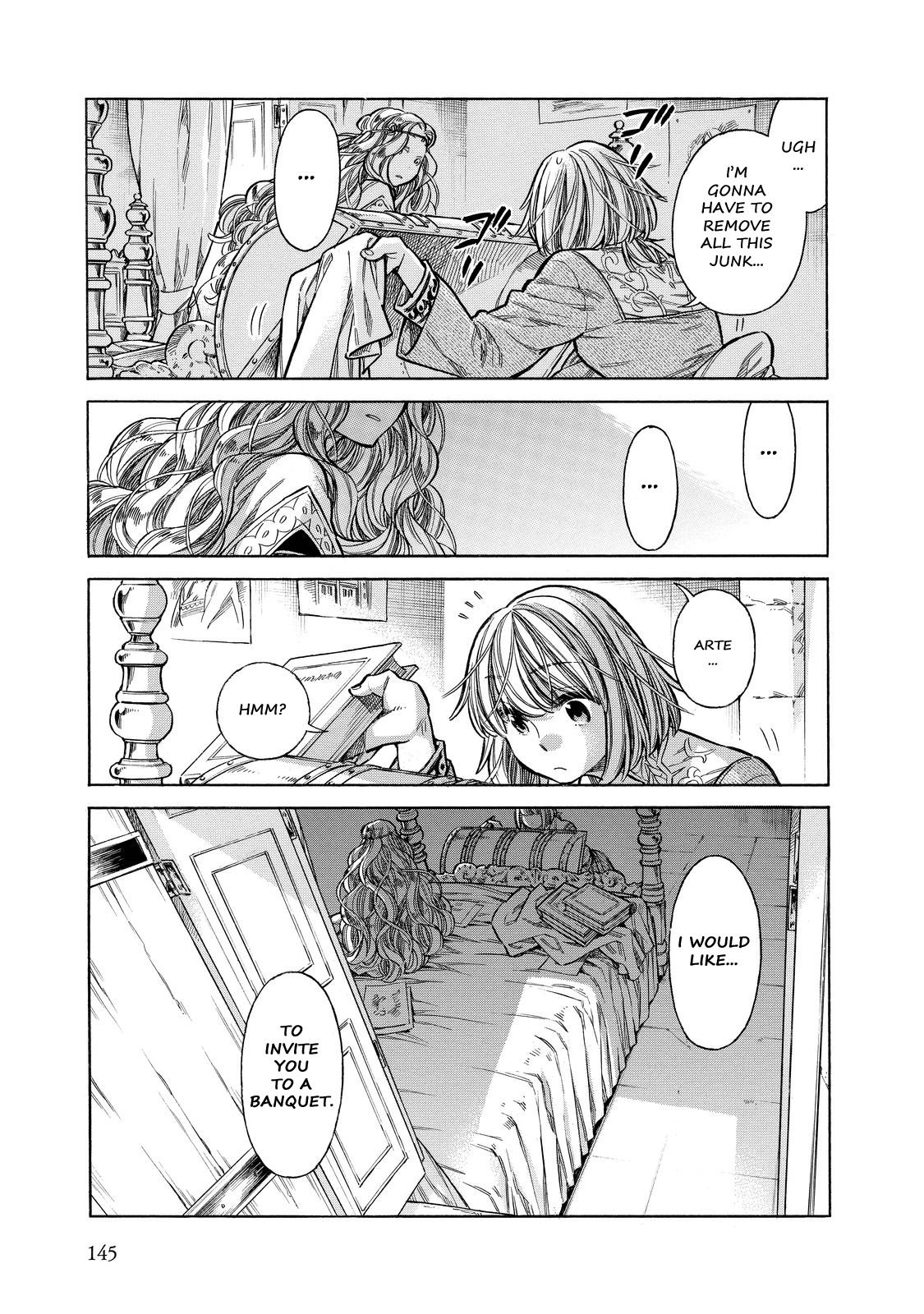 Arte Chapter 24 page 34 - Chapter 24: The Secret