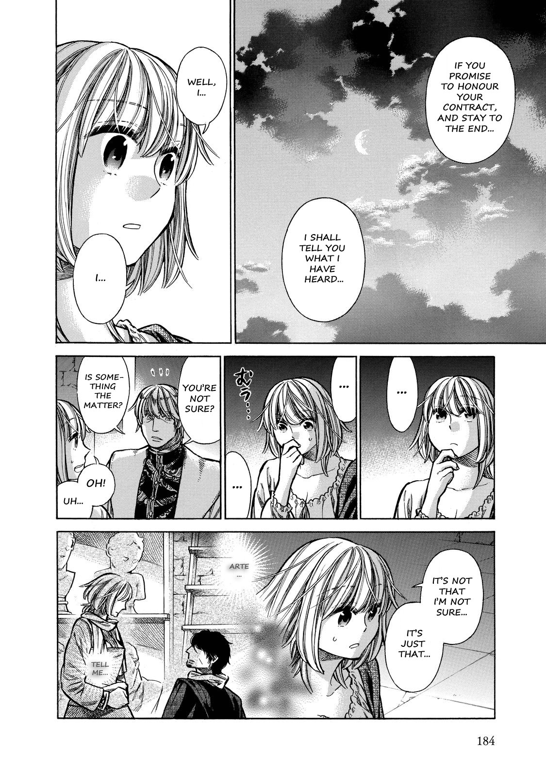 Arte Chapter 25 page 37 - Chapter 25: Catarina's Banquet