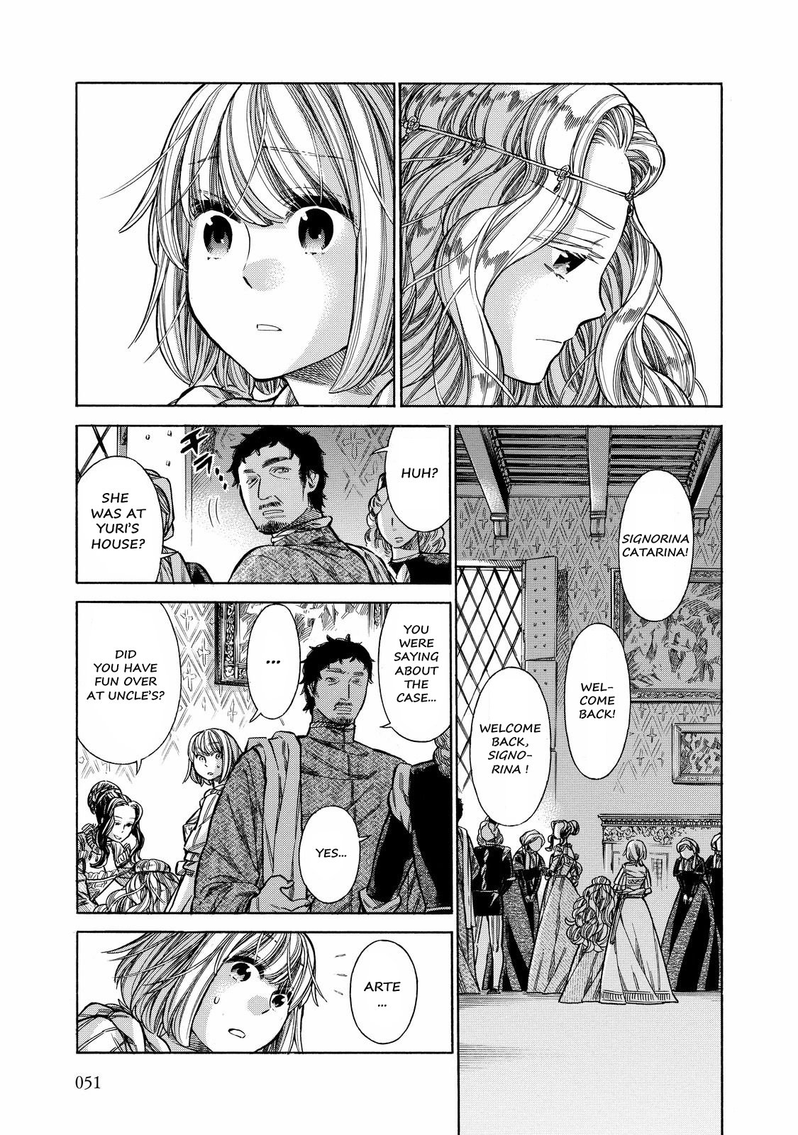 Arte Chapter 27 page 8 - Chapter 27: Catarina's Family