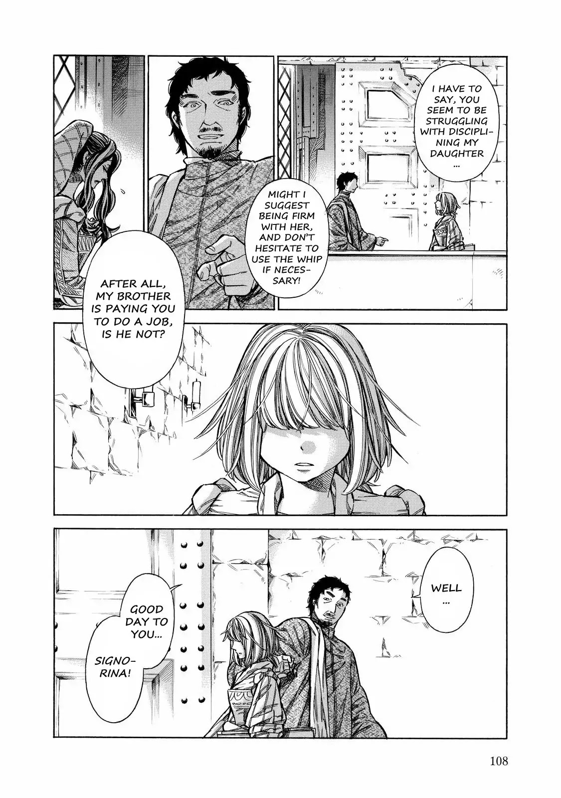 Arte Chapter 28 page 33 - Chapter 28: The Decision