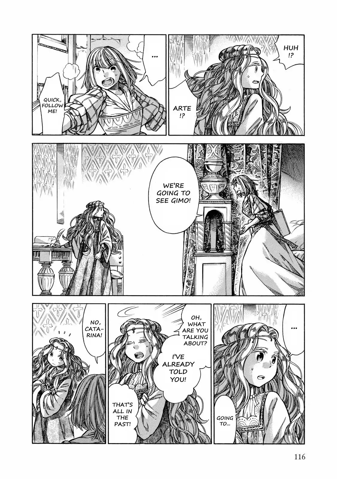 Arte Chapter 28 page 41 - Chapter 28: The Decision