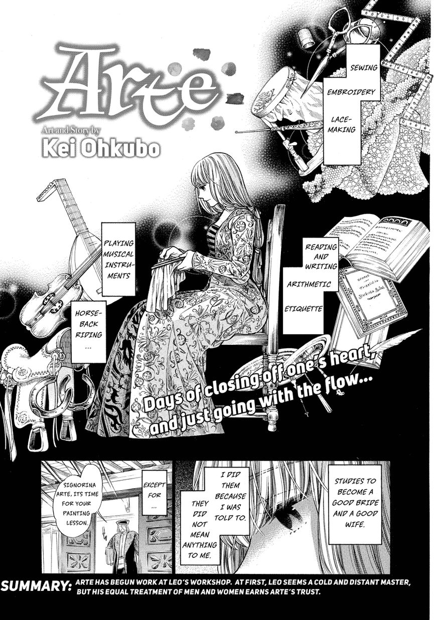 Arte Chapter 3 page 1 - Chapter 3