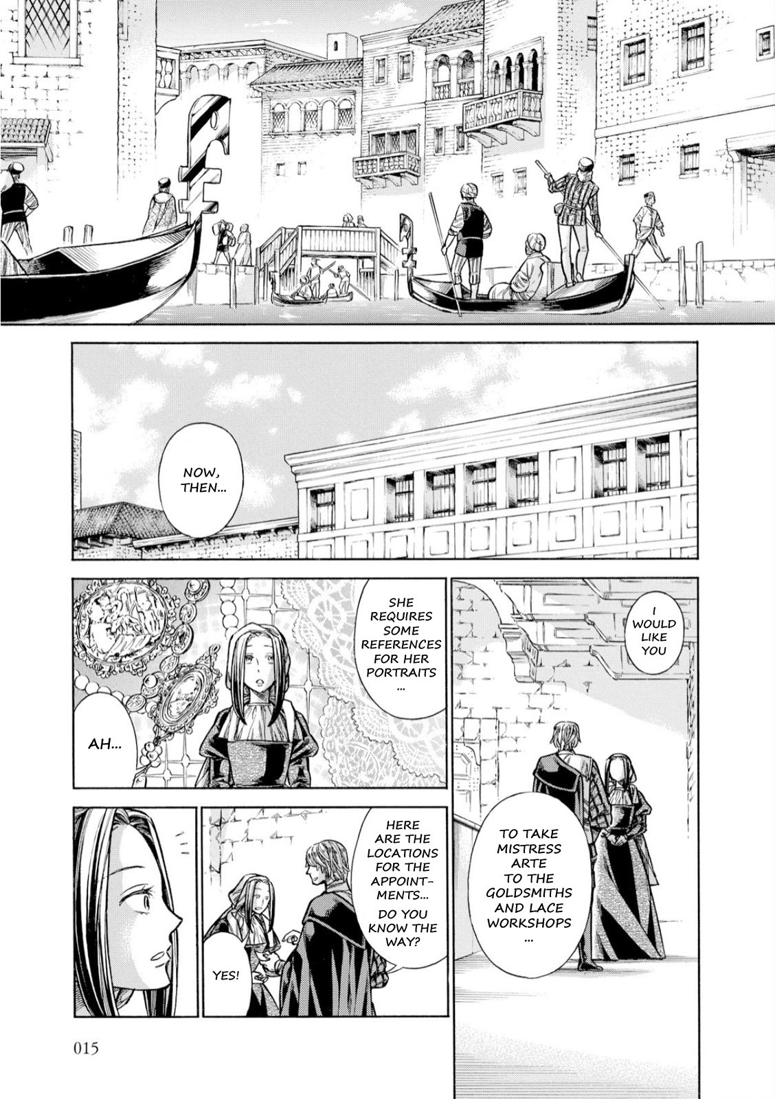 Arte Chapter 30 page 14 - Chapter 30: Private Matters, Part 1