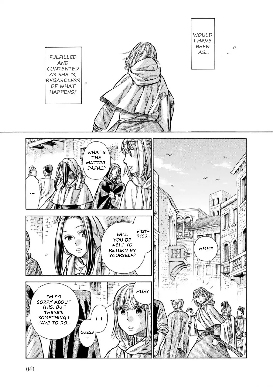 Arte Chapter 31 page 16 - Chapter 31: Private Matters, Part 2
