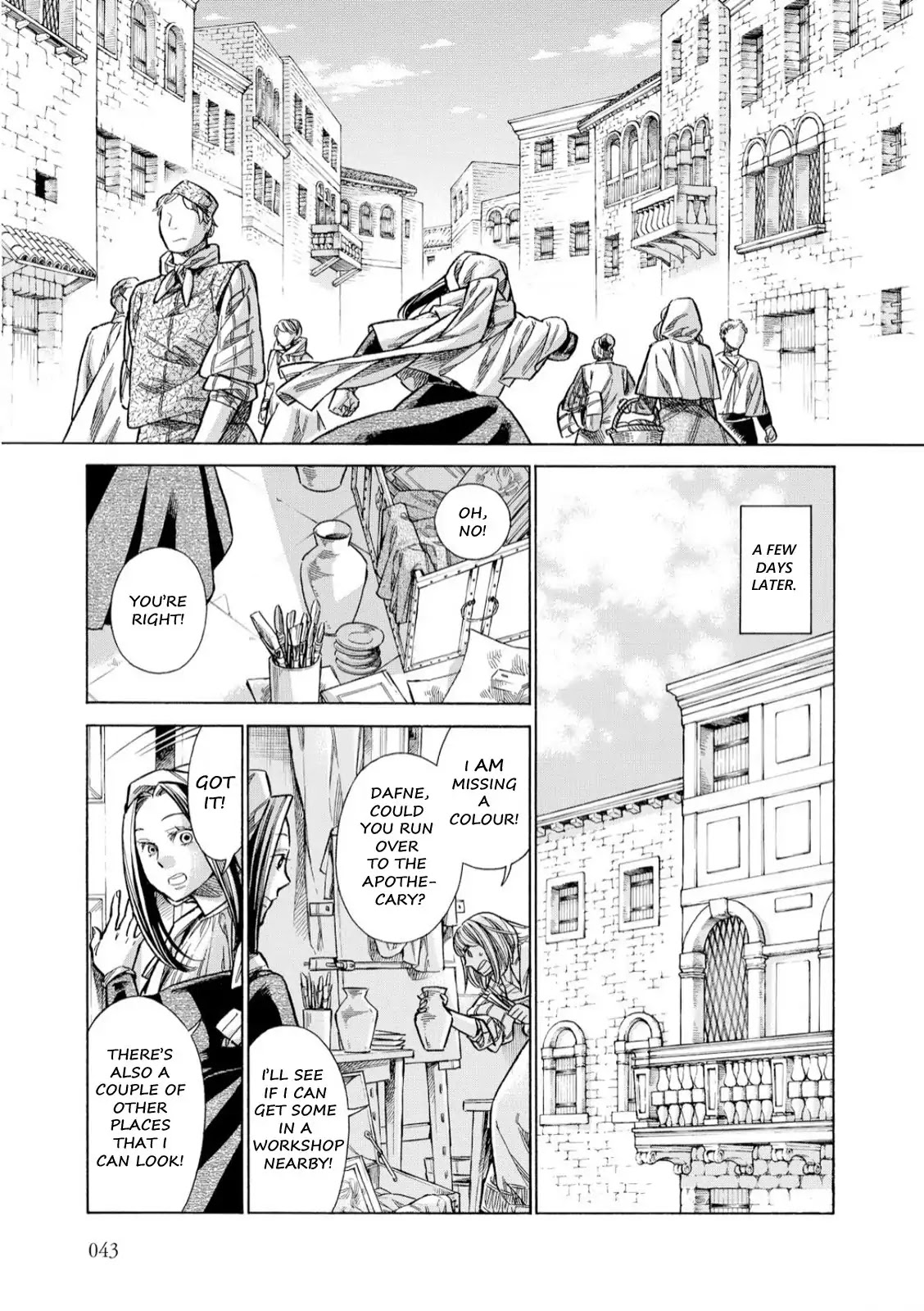 Arte Chapter 31 page 18 - Chapter 31: Private Matters, Part 2