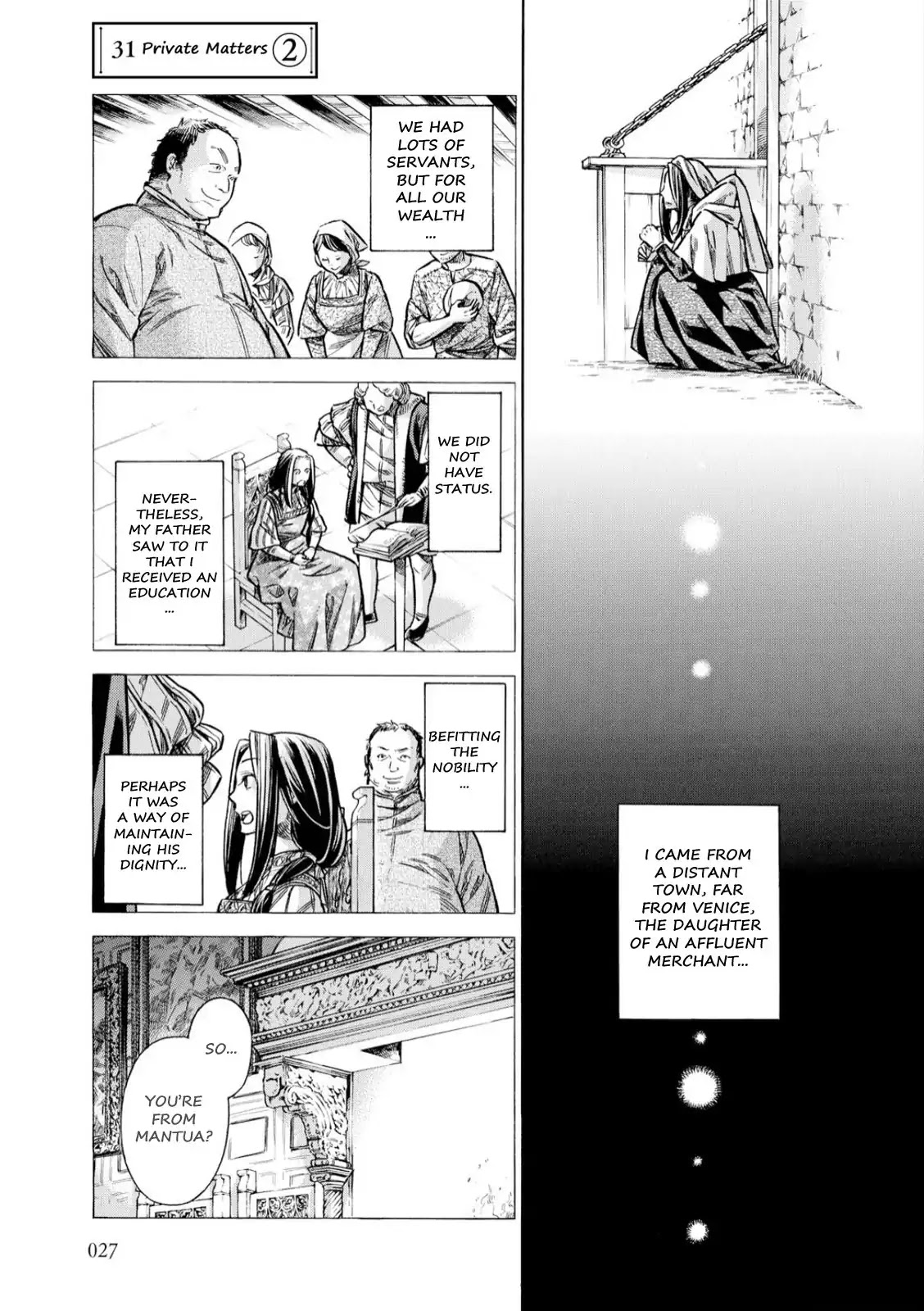 Arte Chapter 31 page 2 - Chapter 31: Private Matters, Part 2