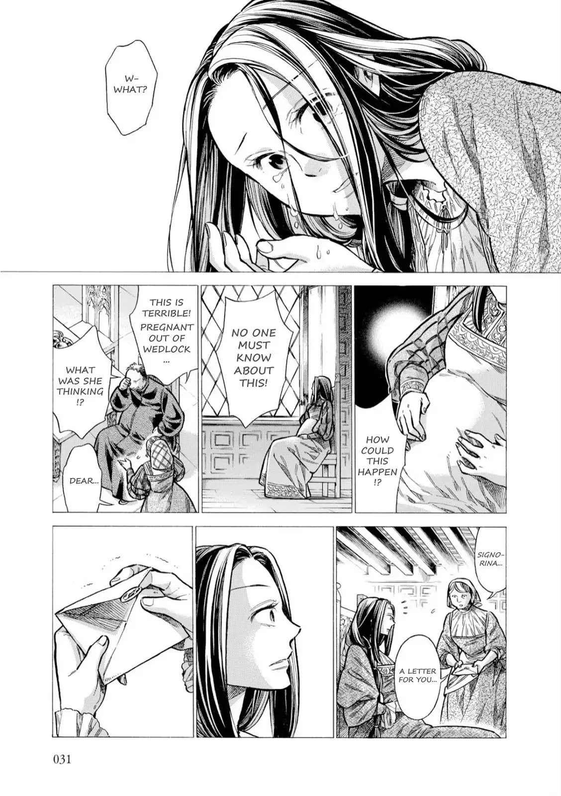 Arte Chapter 31 page 6 - Chapter 31: Private Matters, Part 2