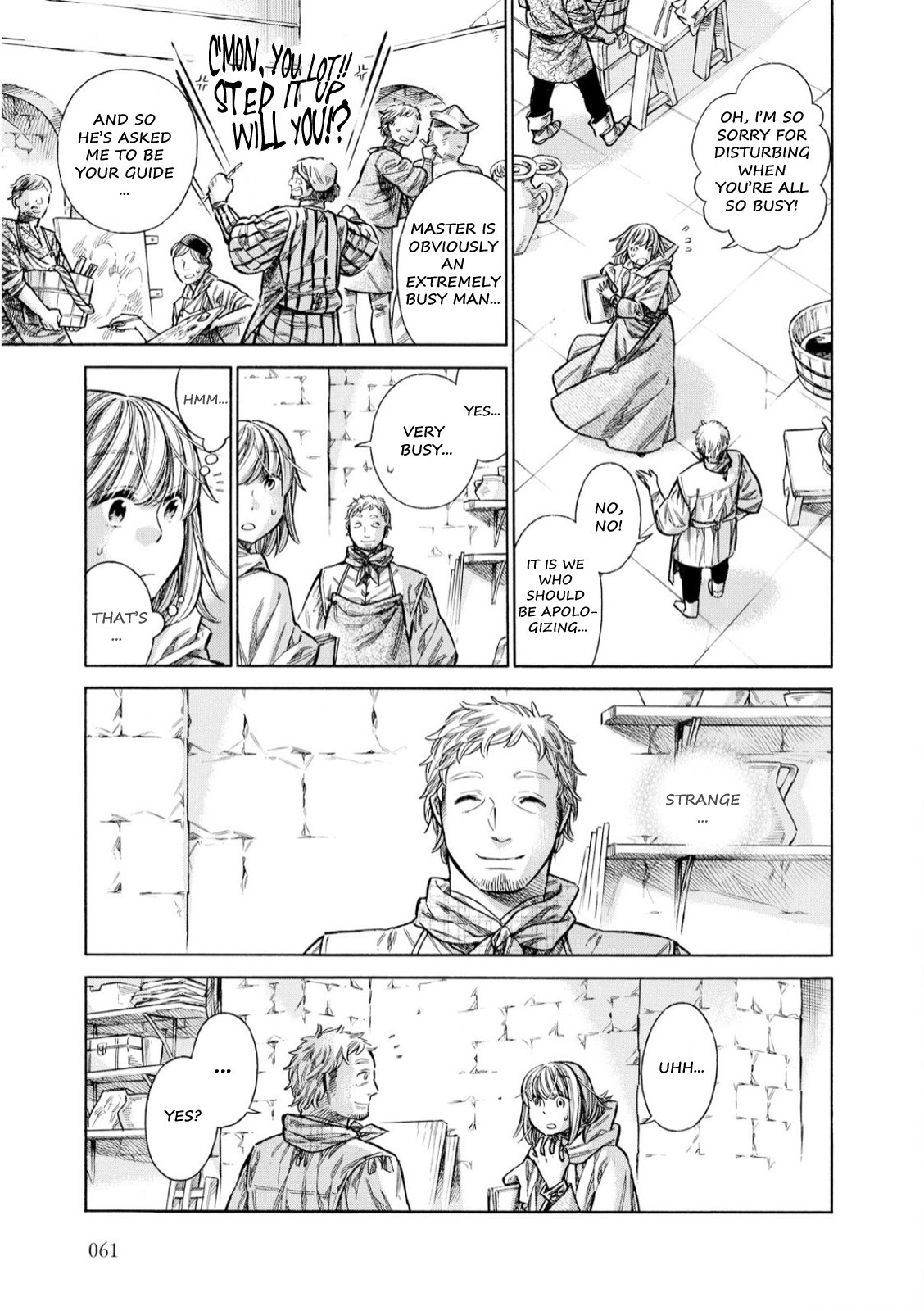 Arte Chapter 32 page 10 - Chapter 32: The Falier Portraitist, Part 1