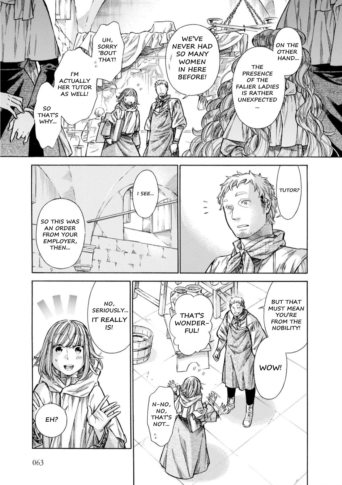 Arte Chapter 32 page 12 - Chapter 32: The Falier Portraitist, Part 1