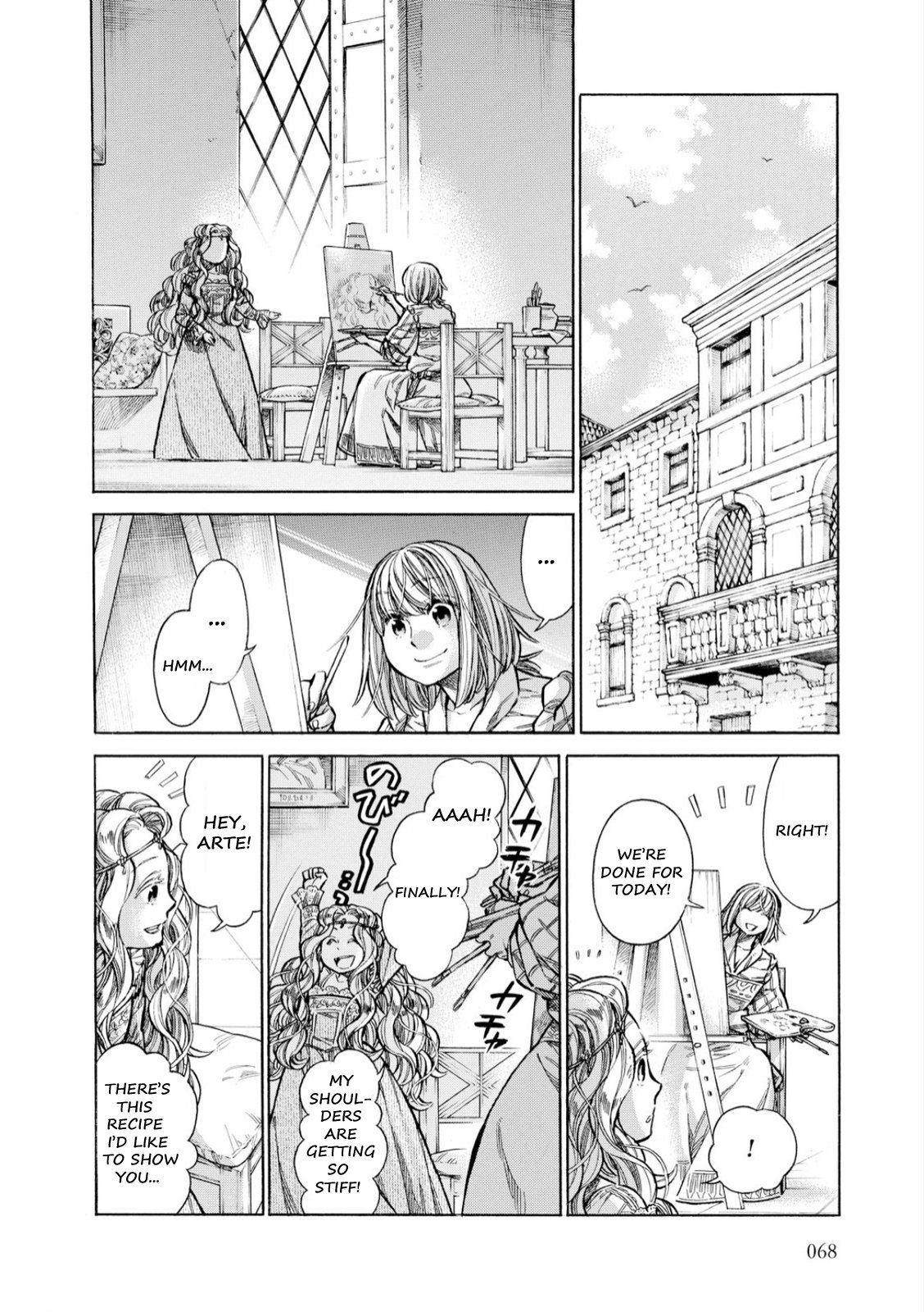Arte Chapter 32 page 17 - Chapter 32: The Falier Portraitist, Part 1